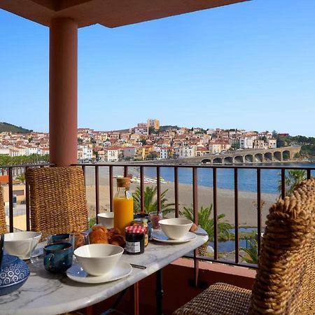 Vue Mer Panoramique Exceptionnelle L T2 Mezzanine Luxueux Banyuls-sur-Mer Luaran gambar