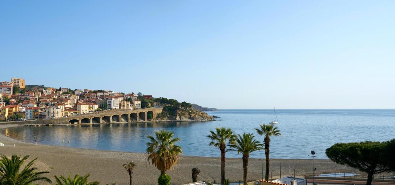 Vue Mer Panoramique Exceptionnelle L T2 Mezzanine Luxueux Banyuls-sur-Mer Luaran gambar